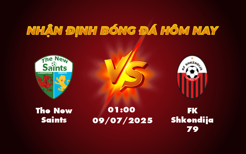 Nhận định trận The New Saints vs FK Shkendija 79 Cân tài cân sức tại vòng loại Cúp C1 1 the new saints fk shkendija 79 09 07 c1
